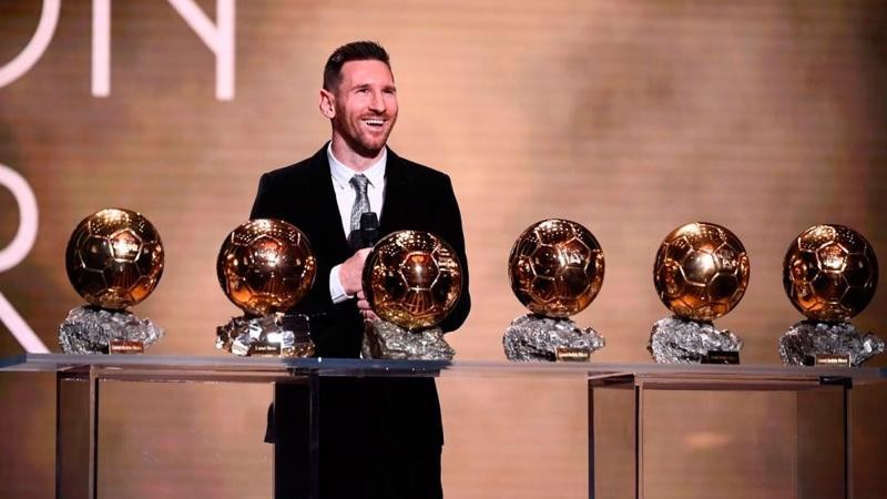 Messi thống trị giải thưởng Quả Bóng Vàng với thành tích phi thường
